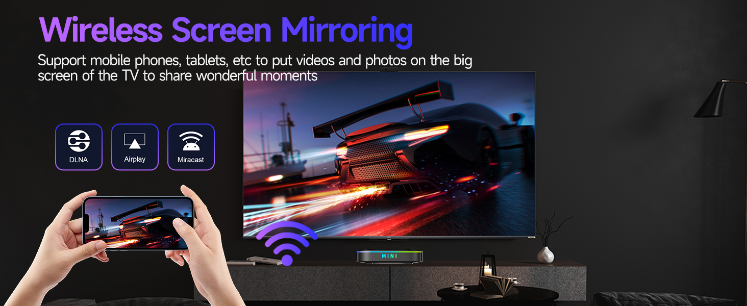 Wireless Screen Mirroring