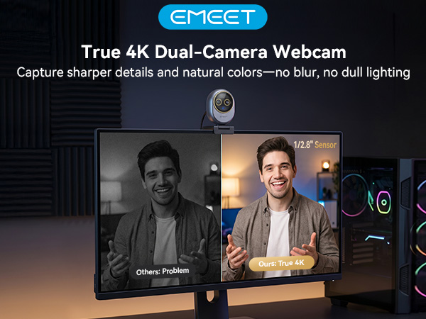 World’s First Dual-Camera 4K streaming camera