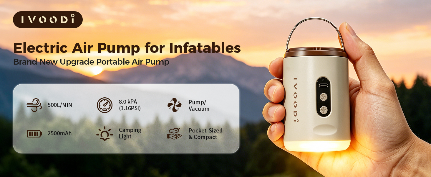 air pump for inflatables