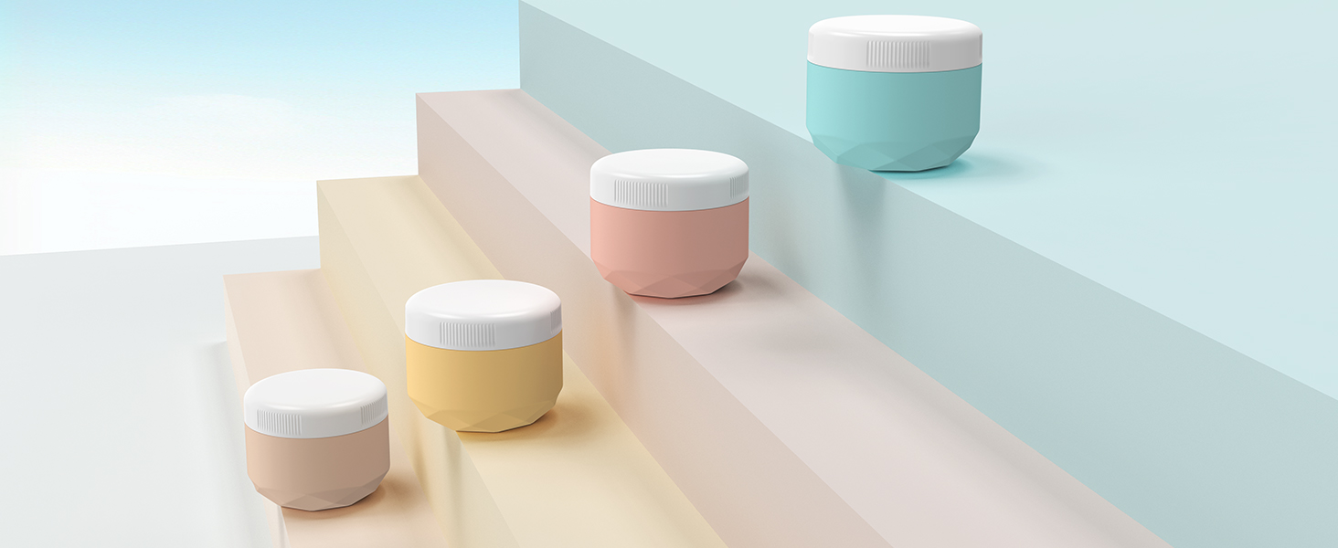Silicone Cream Jars