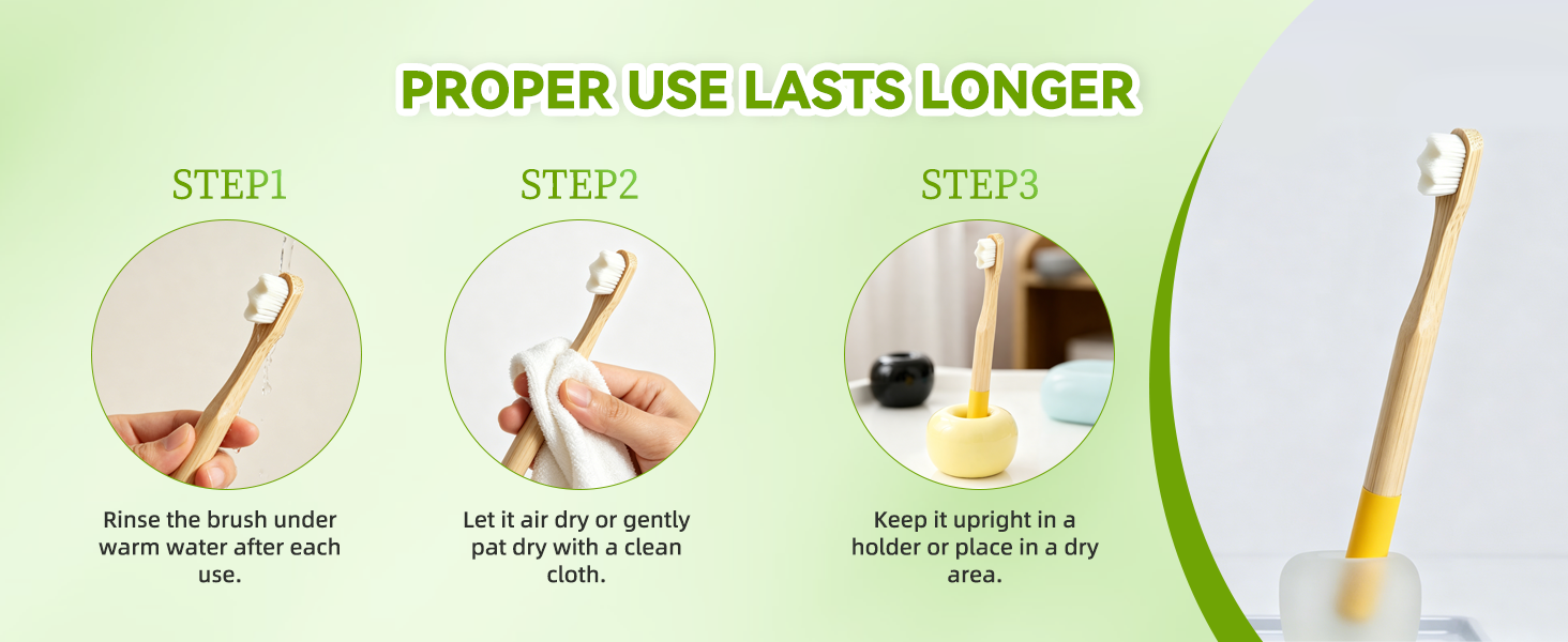 kids Bamboo Toothbrush