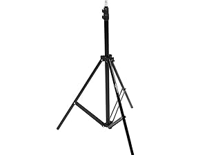 Basics lighting tripod stand for portable photography and studio lighting