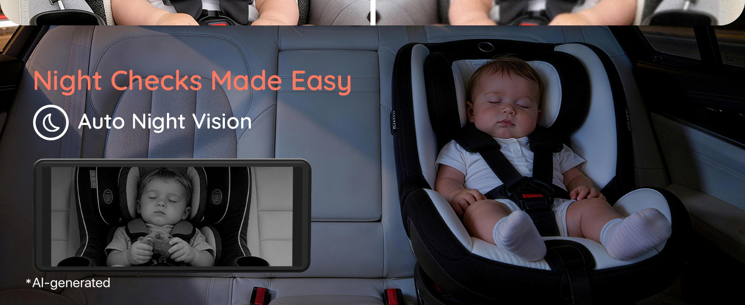 dual camera baby monitor car