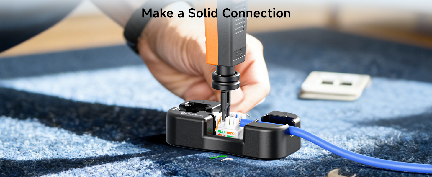 Cable Matters 110 Punch Down Tool with 110 Blade, Ethernet PunchDown Tool, Keystone Punch Down