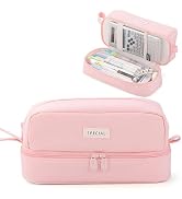MAMUNU Pencil Case Large Capacity, Pencil Case Aesthetic, Pencil Case Pen Pouch with Zipper Compa...
