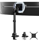 Monitor-Arm Ultrawide Heavy Duty 24-57'' - Aluminum Single Monitor Mount Holds up to 59.4lbs, Adj...