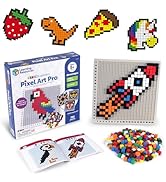 Learning Resources STEM Explorers Pixel Art Pro - Critical Thinking, Math Manipulatives, Problem ...