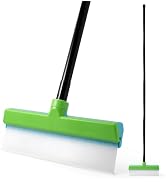 Gomake ?11'' Window Squeegee with 20-63 Inch Telescopic Long Handle for Shower Glass Door,Car Win...