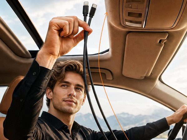 retractable car charger