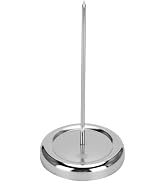 Desk Receipt Holder, Stainless Steel Receipt Spike Bill Fork Memo Holder, Receipt Organizer for B...