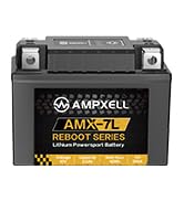 YTX7L-BS Lithium Motorcycle Battery Reboot Series 12V 280A with Smart