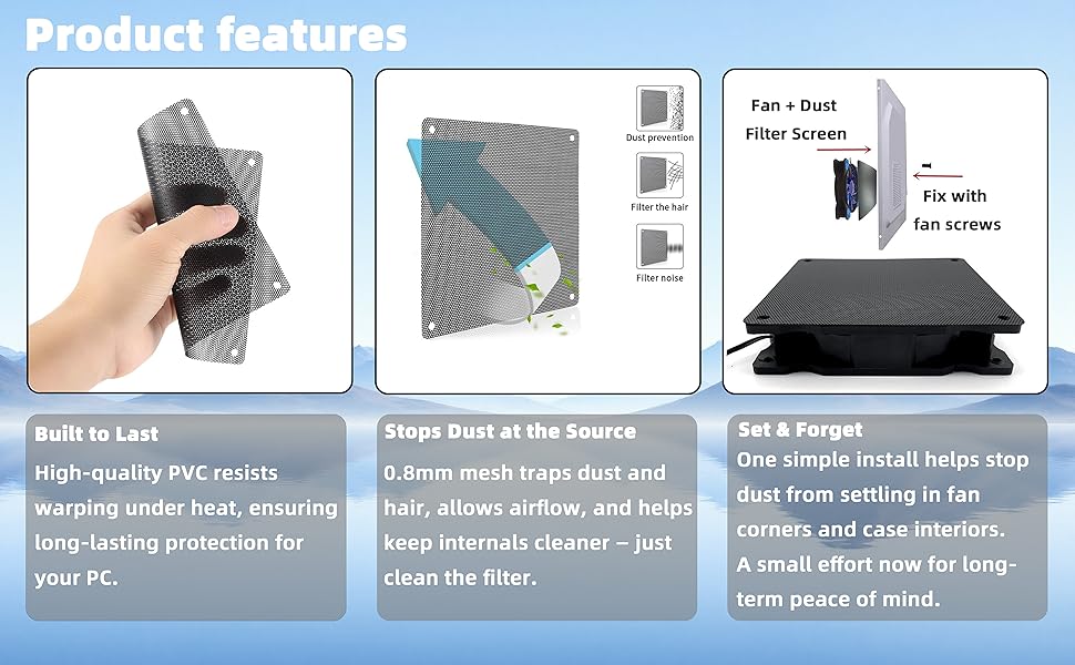 Product features
