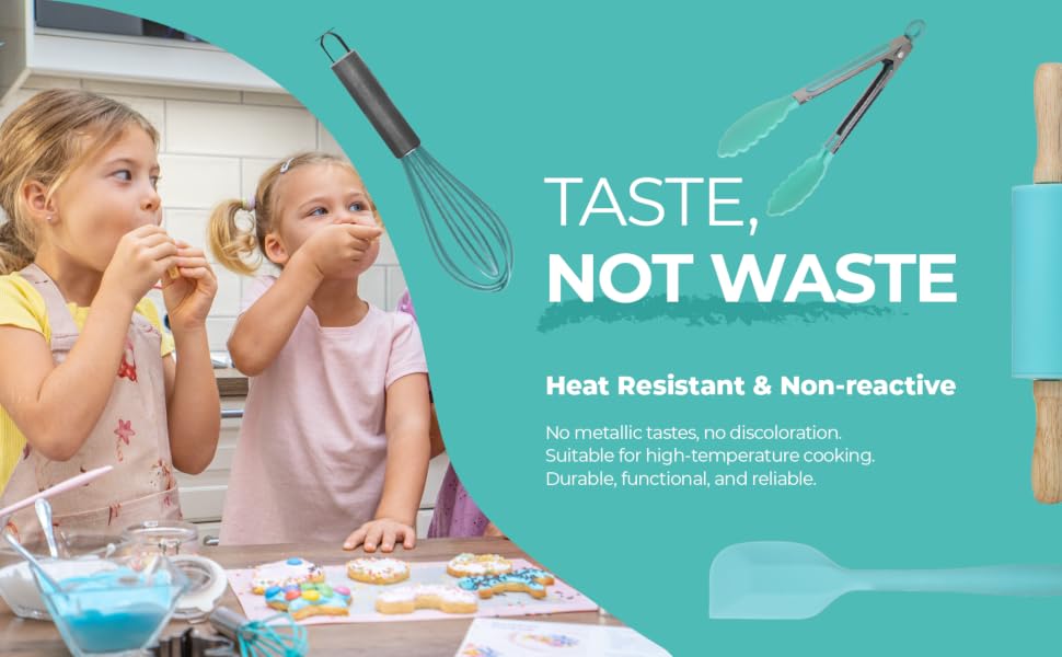 kids cooking utensil set