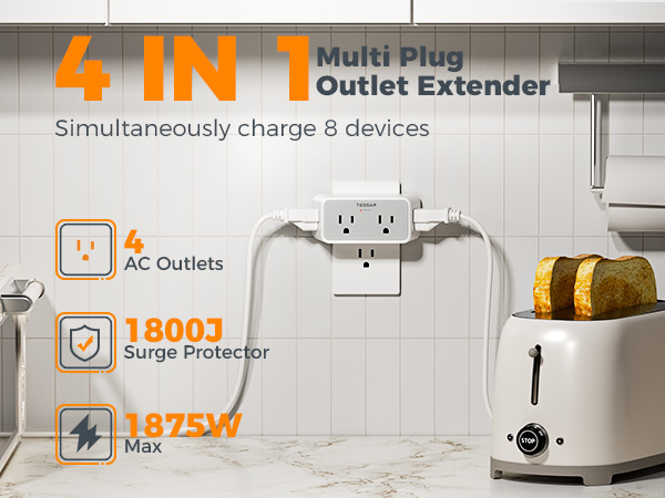 1800J Surge Protection
