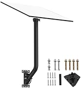 Starlink Gen 3 Long Wall Mount, Adjustable 360 Degree for Better Signal, Burbifro Starlink Mounti...