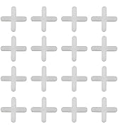 500Pcs Tile Spacers, Tile Spacers for Ceramic and Stone Installation, 2.5mm Cross Separators, Flo...