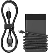 PowerPortnerLink Slim 65W USB-C Charger Compatible with HP Elitebook, Spectre, Envy, ProBook, Pav...