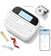 Phomemo Label Maker M950-Bluetooth Rechargeable Label Maker Machine with Tape,QWERTY Keyboard Lab...