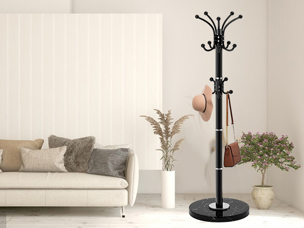 metal coat rack
