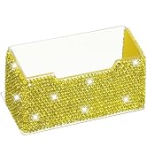PATIKIL Rhinestone Business Card Holder, Crystal Business Card Holders Bling Business Card Organi...