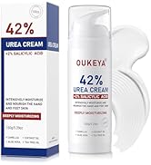OUKEYA Urea Cream 42% plus Salicylic Acid 2% Intensive Repair Treatment for Cracked Skin on Hands...