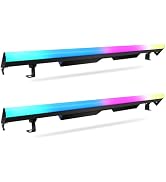 YeeSite LED Stage Light Bar for DJ Party 2Pack | 60W RGB Seamless Splicing Pixel, DMX&RDM Control...