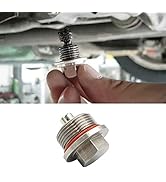 Jaronx M24x1.5 Magnetic Oil Drain Plug, Aluminum Magnetic Sump Drain Nut Oil Drain Bolt For BMW F...