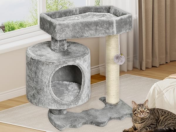 cat tree; cat tower; cat tree tower; cat tower with scratching post; cat trees; cat tree for indoor