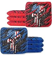 Play Platoon Tournament Series Cornhole Bags - Pro Style Dual Sided Slick and Sticky Side Bags - ...