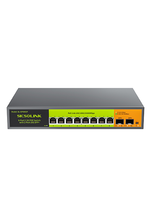 10 port 2.5gb poe switch