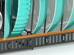 pot organizer rack for under cabinet