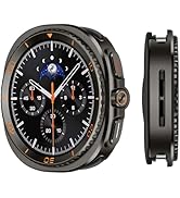 Suphart 3 in 1 Metal Case Compatible with Samsung Galaxy Watch 8 Screen Protector 44mm, Rugged Pr...