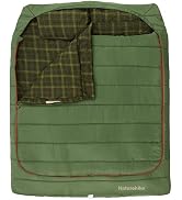 Naturehike 0 Degree 30 Degree Flannel Two Person Sleeping Bag with Pillows for Adults, Couples & ...