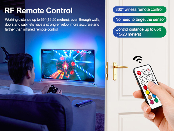 RF Wireless Remote LED Controller