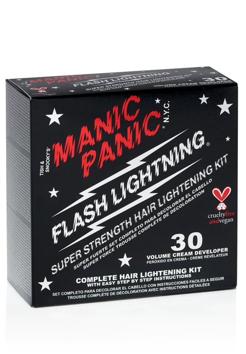 super strength bleach kit with 30 developer for hair delivering consistent bright blonde tones