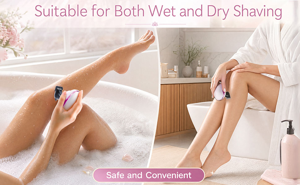Electric Razors for Women, 7D Electric Shaver for Women