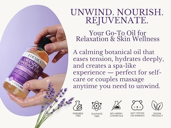 Lavender Massage oil 136