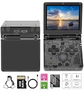 RG35XXSP Handheld Retro Game Console 3.5" IPS Screen 64GB TF Card with 5500+ Games, 3300mAH Batte...