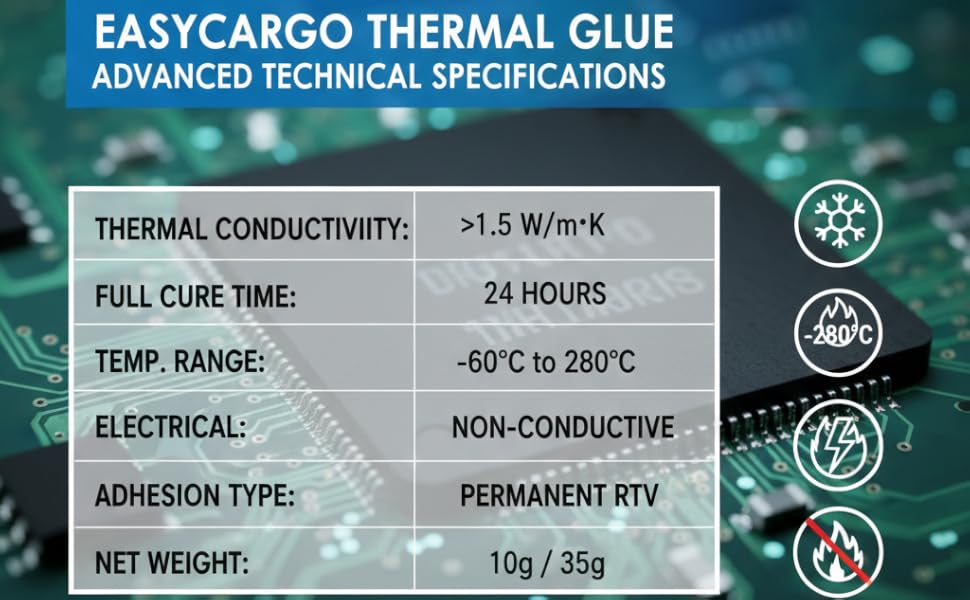 Thermal COnductive Glue Specifications
