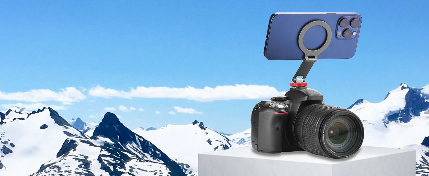 Cold Shoe Phone Mount Holder