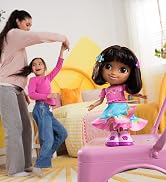 Dora, Dance with Me Dora, Interactive Dancing Doll with 2 Skirts, Bilingual Phrases & Music, Kids...
