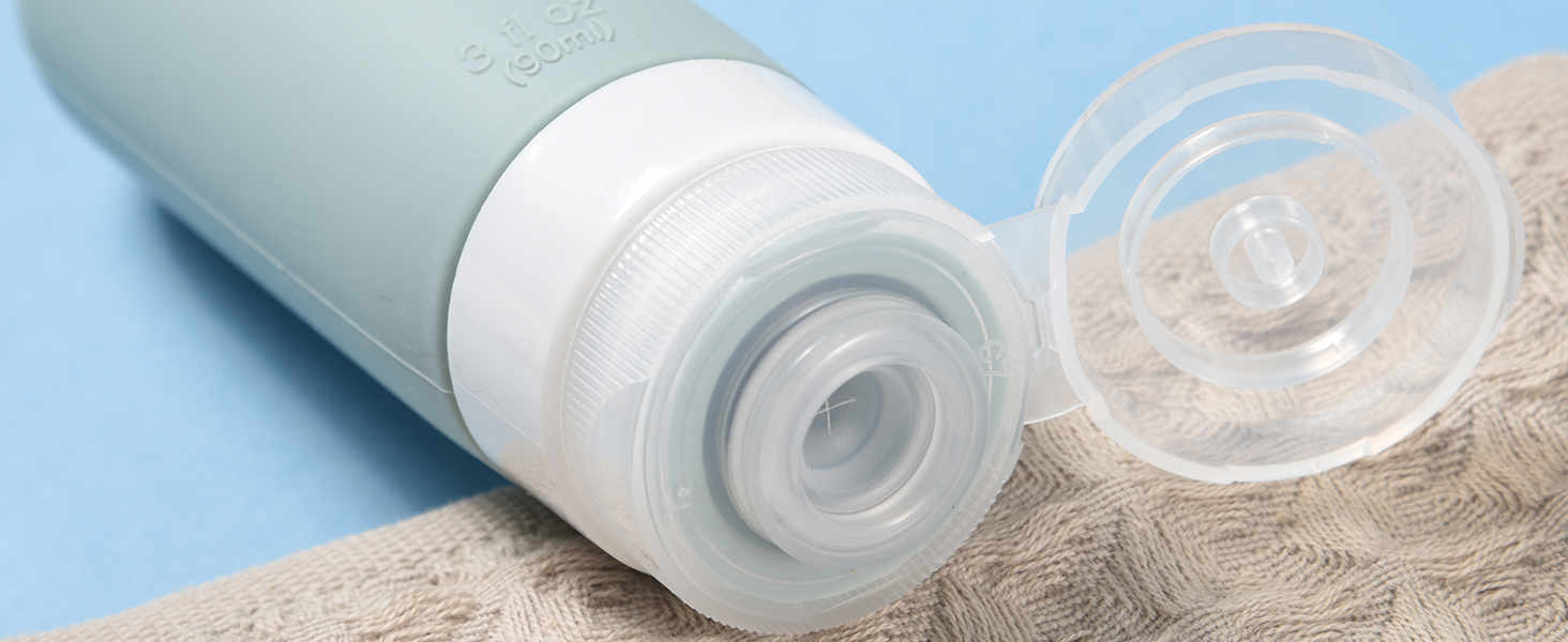 silicone travel bottles