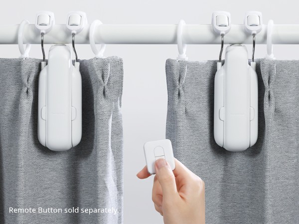 motorized curtain rods with remote