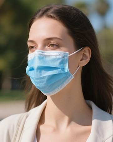 Blue Disposable Face Masks