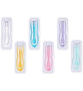 6PCS Colorful Contact Lens Remover and Inserter Tool Case Set, Contact Applicator with Soft Tip, ...