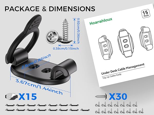 adjustable elastic adhesive black cable clips under desk wire organizer cord management wall