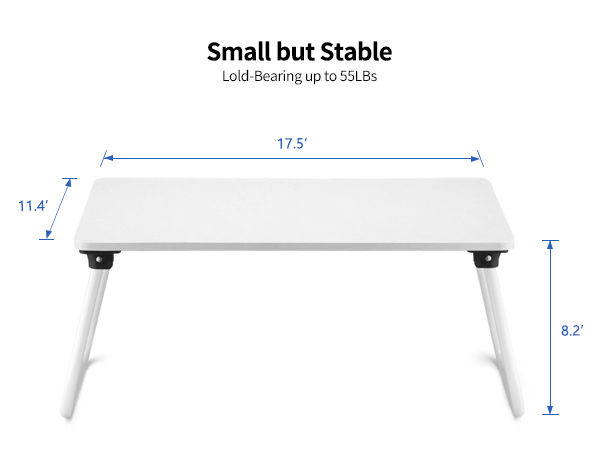 Ruxury Foldable Lap Desk Laptop Stand Bed Desk Table Tray