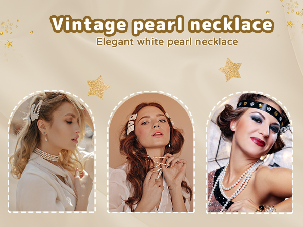fake pearl necklace