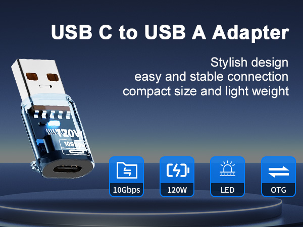 usb c female to usb male adapter