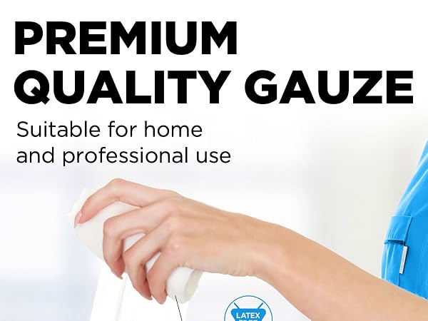 Premium quality gauze rolls, rolled gauze, gauze wrap